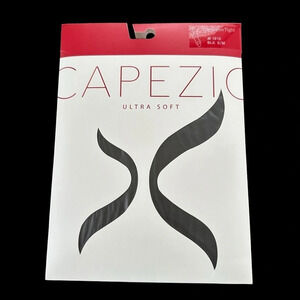 NWT Capezio 1916 Ultra Soft Black Transition Tights Small Medium Convertible New
